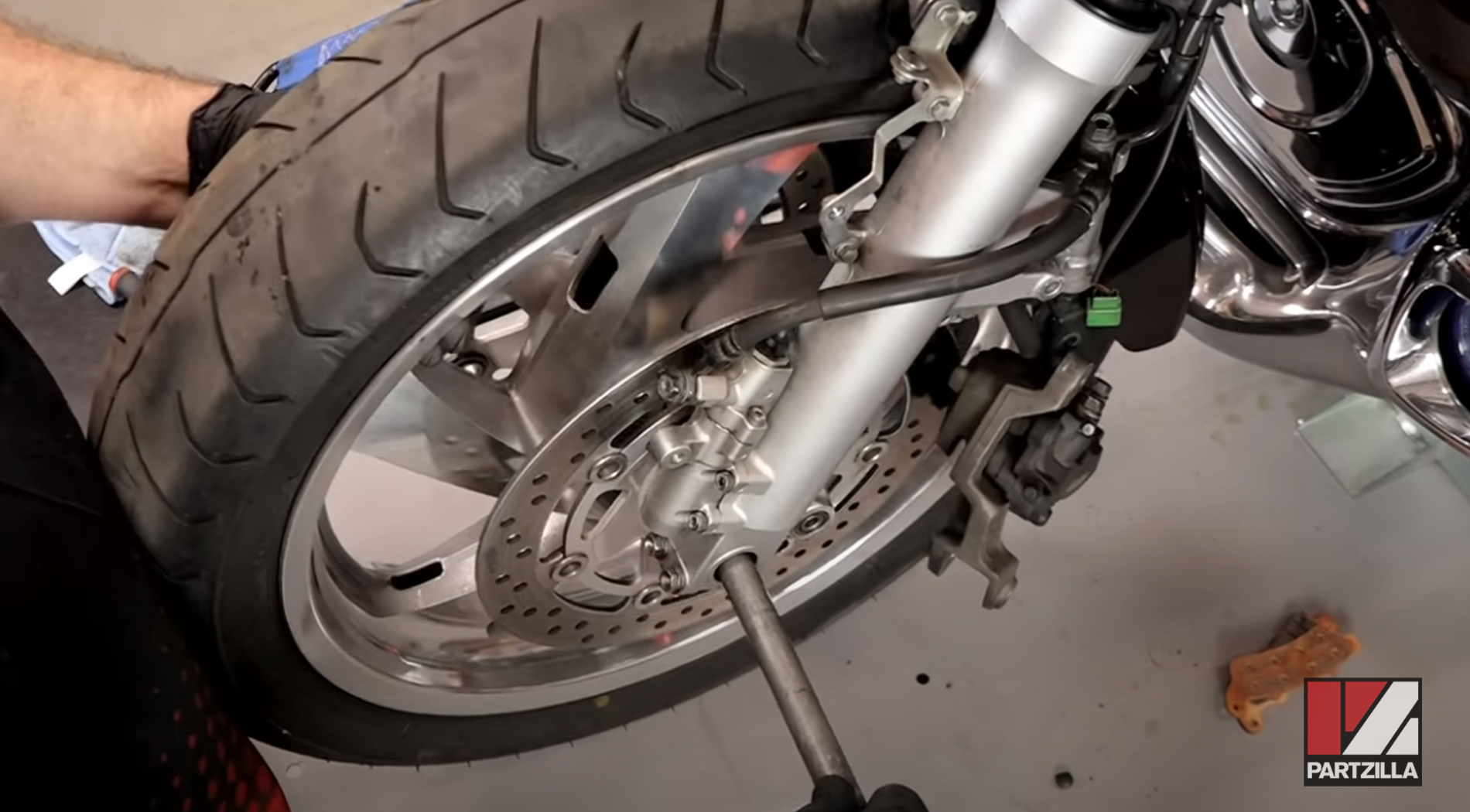 Honda Goldwing motorcycle fork seals replacement