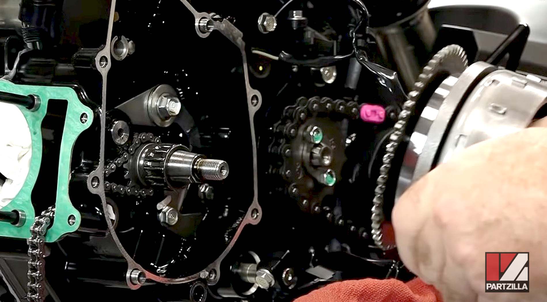 Honda Grom 125 big bore kit installation cam chain tensioner replacement