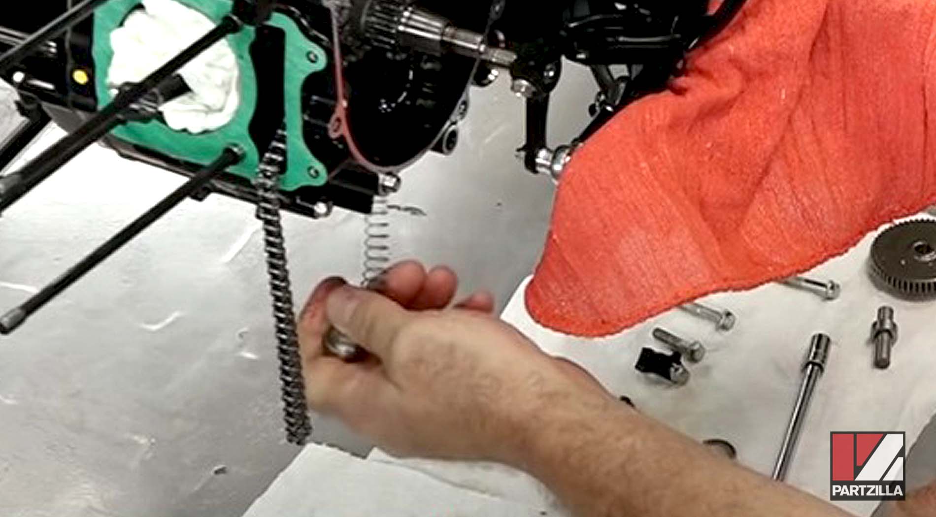 Honda Grom big bore kit installation cam chain tensioner replacement