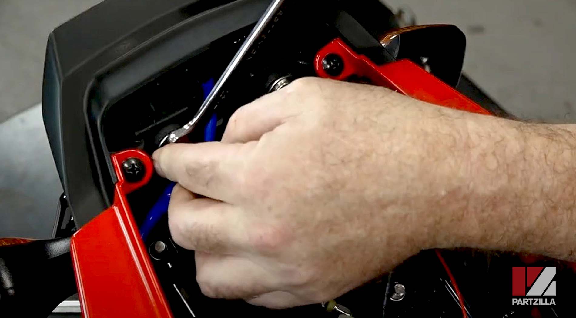 2018 Honda Grom ABS 125 aftermarket rear fender eliminator kit installation