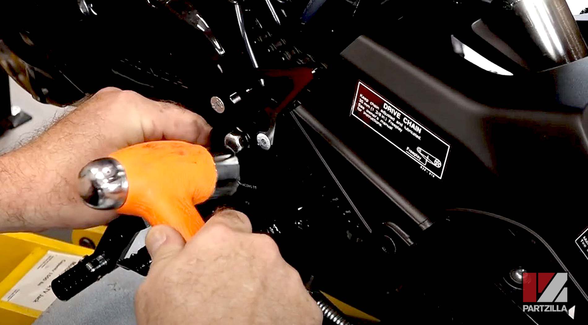 Honda Grom rearset mod gearshift pedal installation