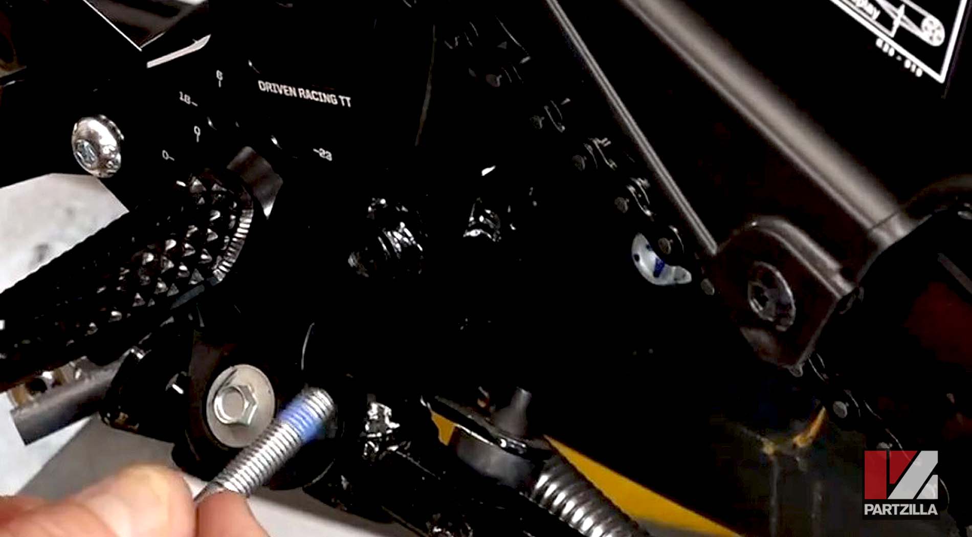 Honda Grom rearset upgrade gearshift pedal installation