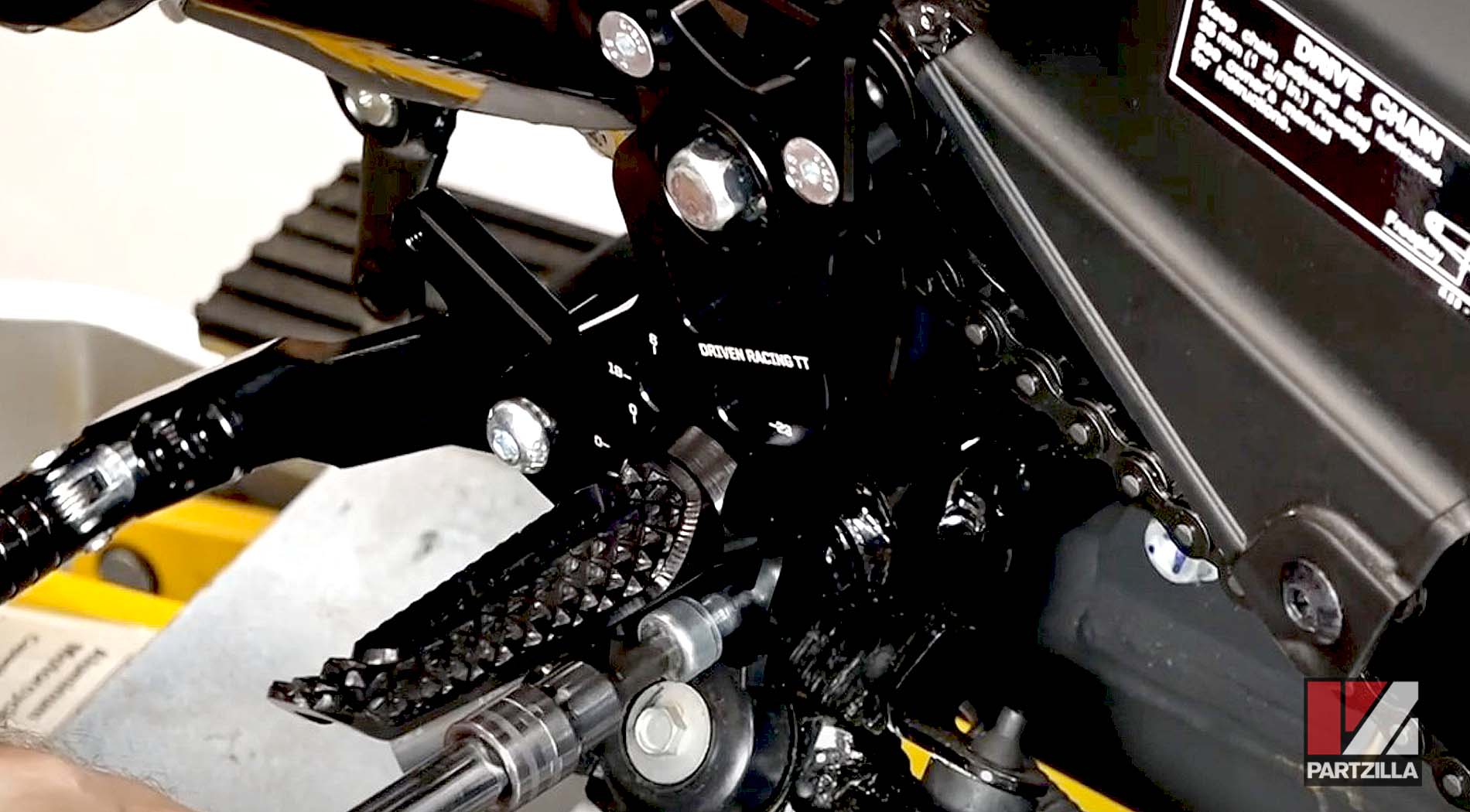 Honda Grom 125 rearset upgrade gearshift pedal installation