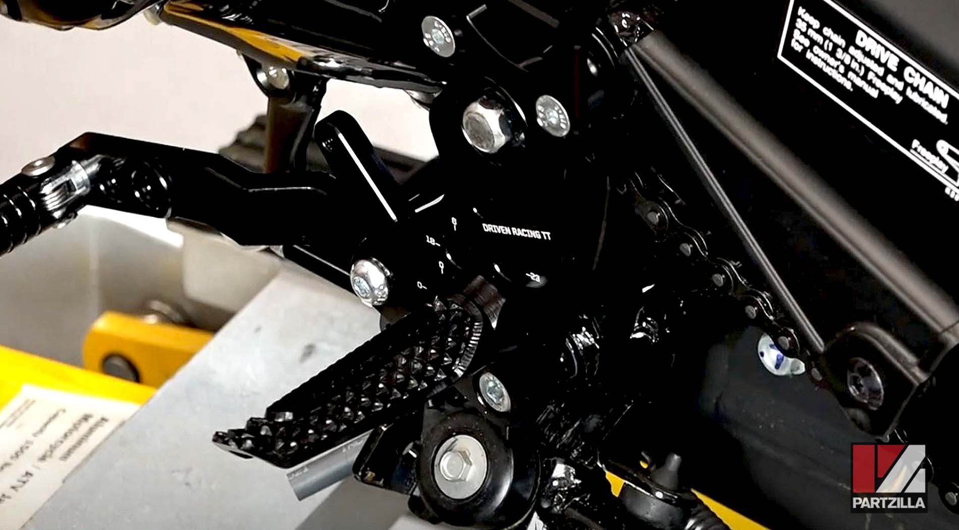 2018 Honda Grom ABS 125 rearset aftermarket upgrade gearshift pedal installation