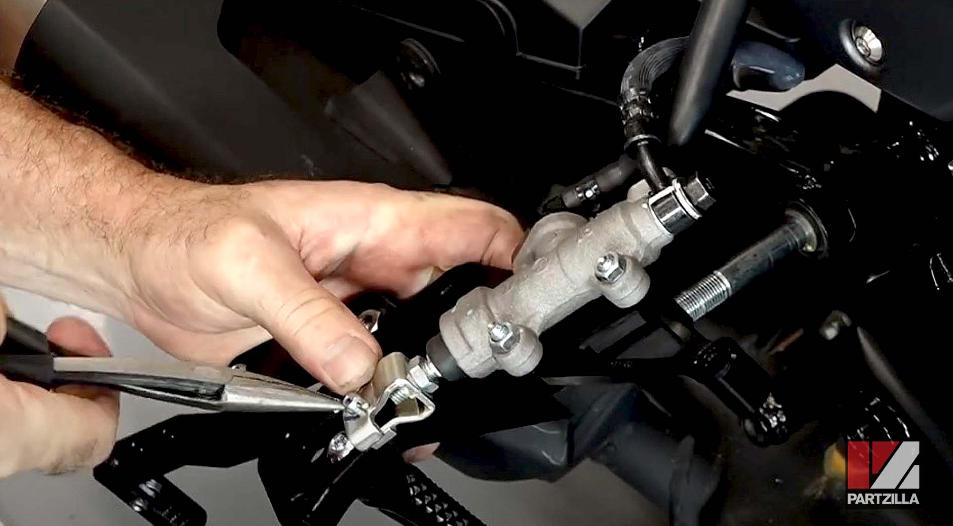 2018 Honda Grom 125 rearset aftermarket upgrade brake pedal installation