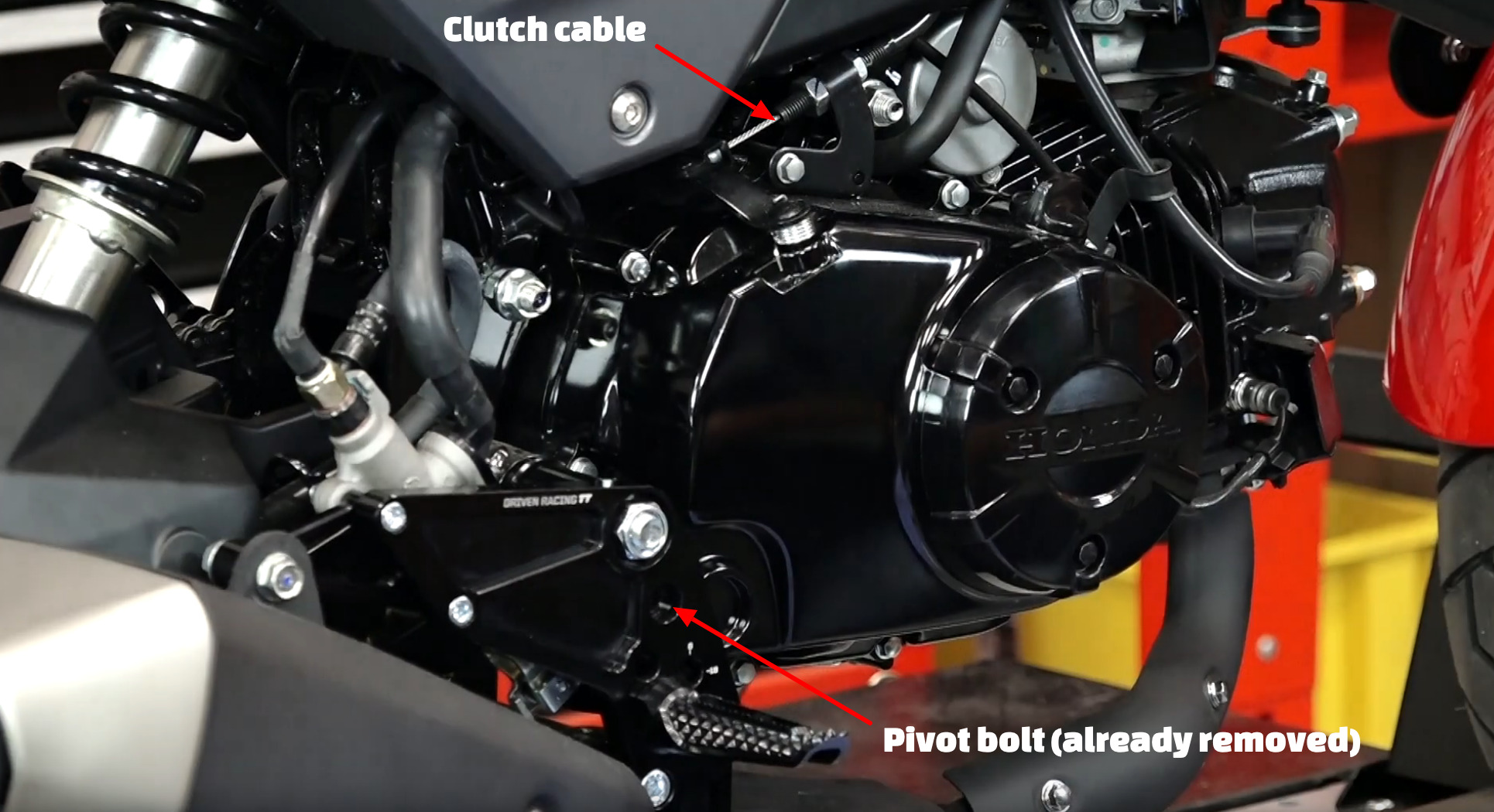 Honda Grom clutch cable