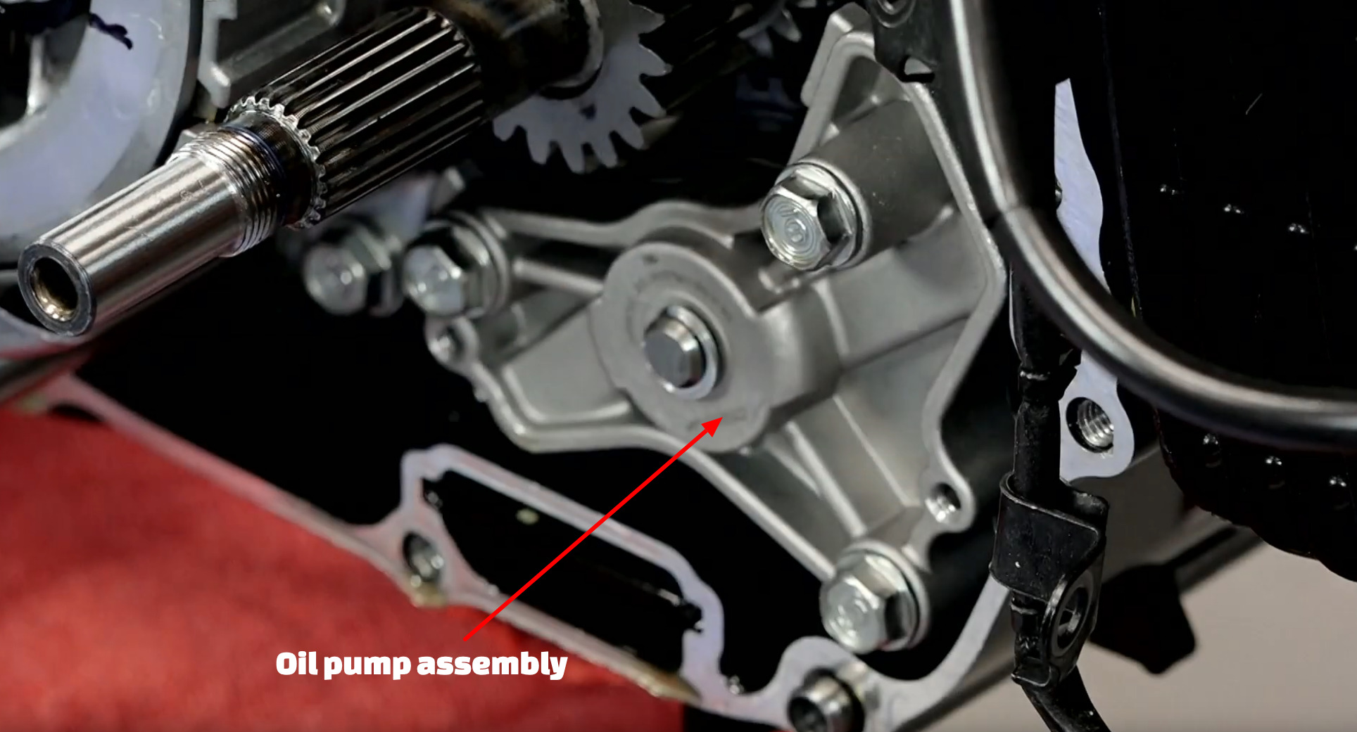 Honda Grom pil pump assembly
