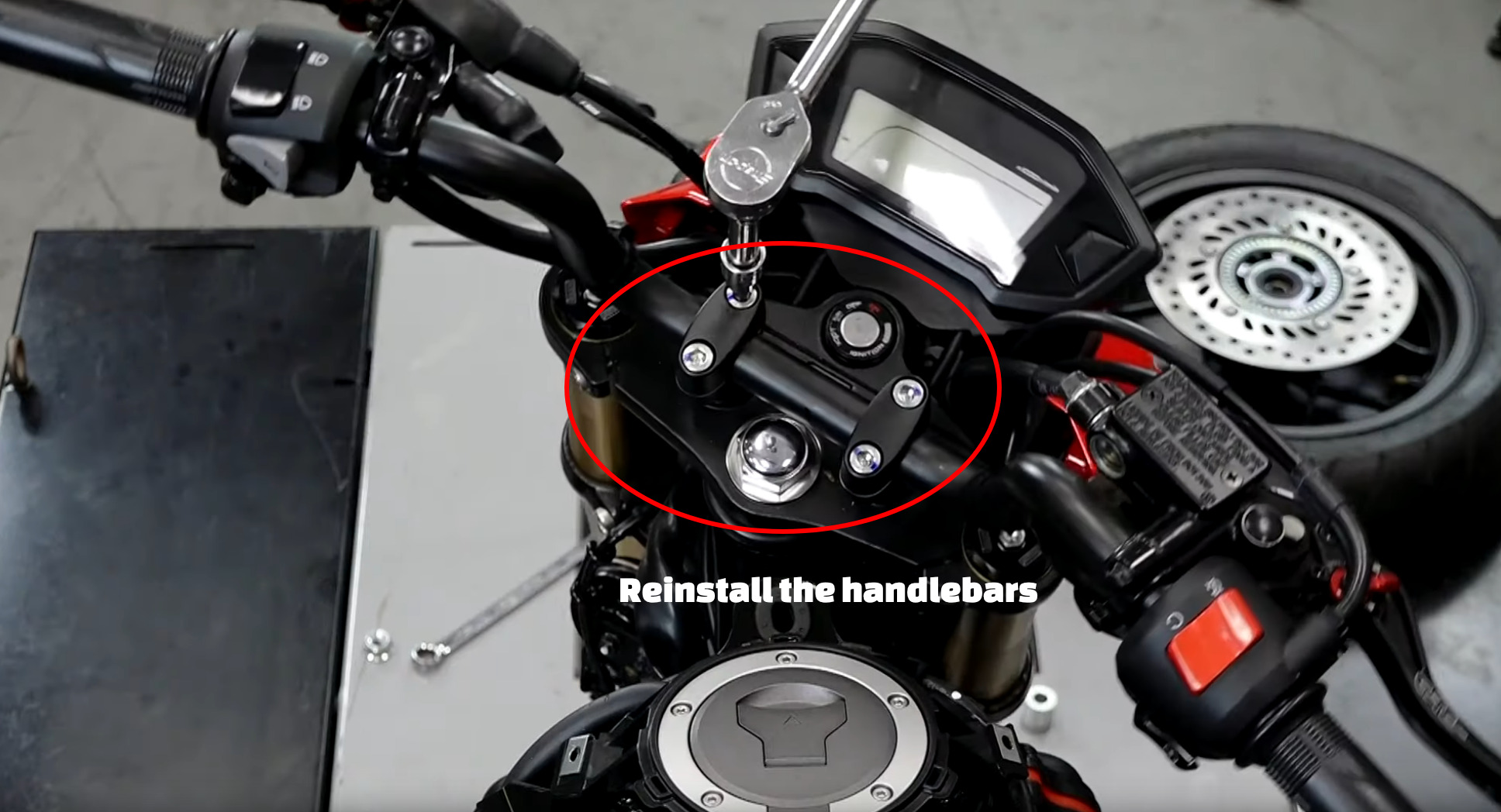 Honda Grom suspension upgrade handlebars