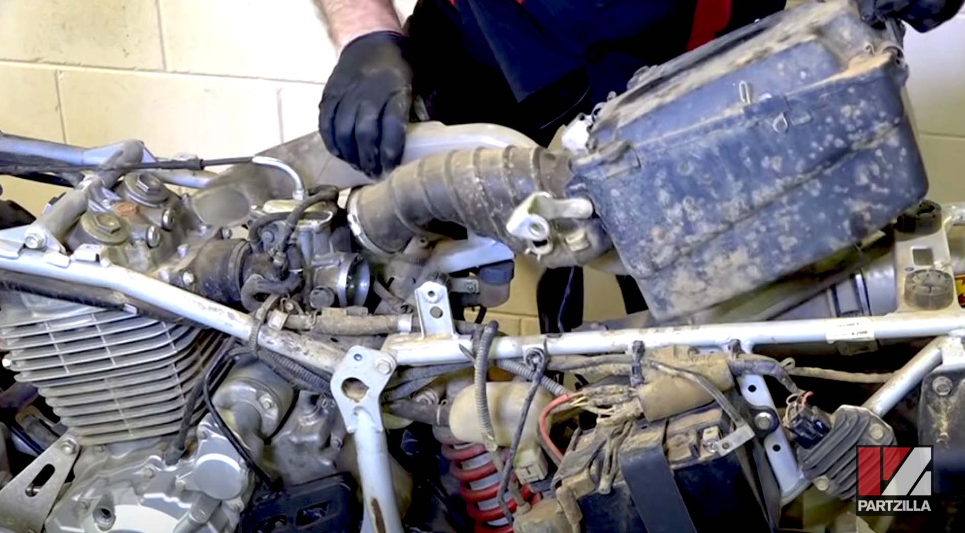 Honda TRX 400 cam timing set parts removal