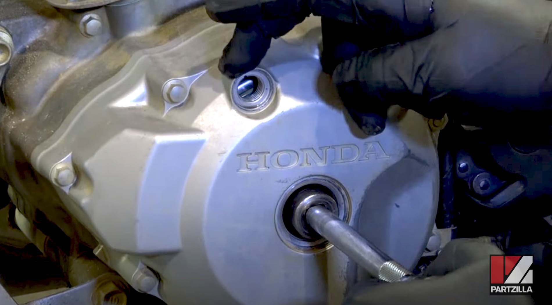 Honda TRX400 crankcase cover