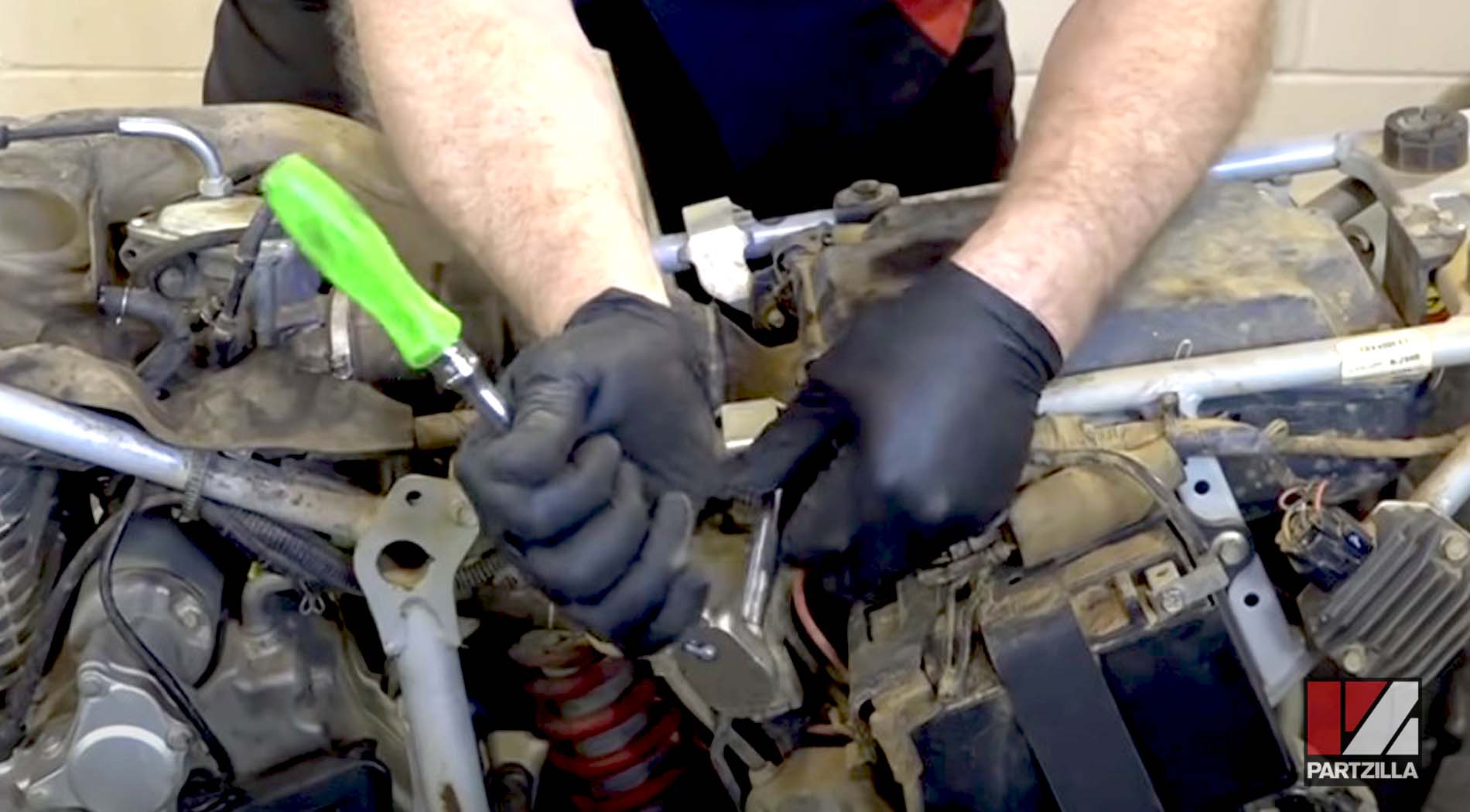 Honda TRX400 carburetor clean and rebuild