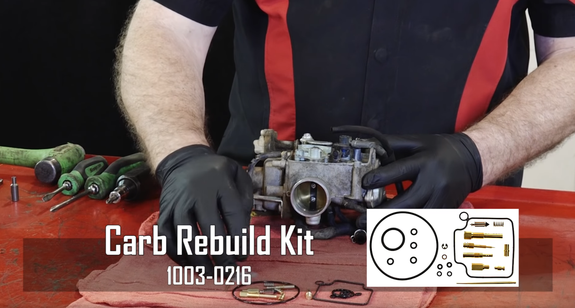 Honda TRX carburetor rebuild  kit