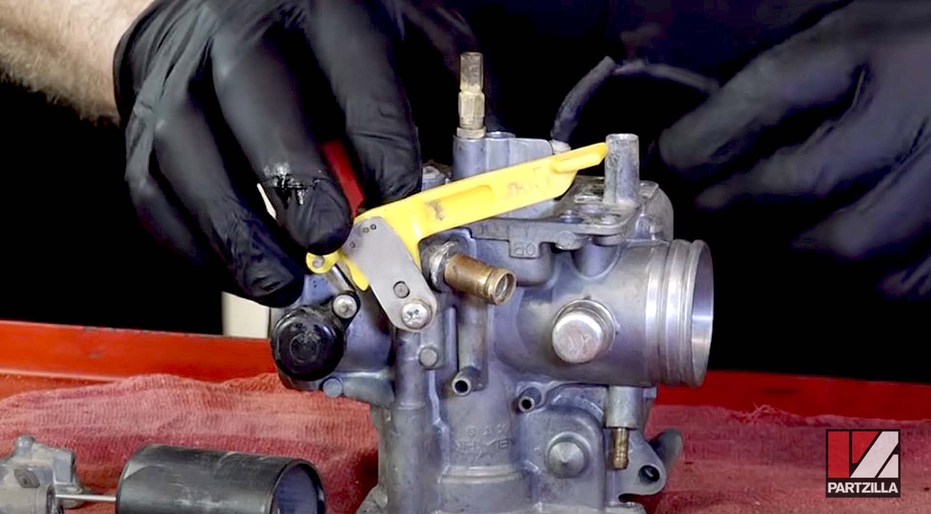 Honda ATV carburetor rebuild