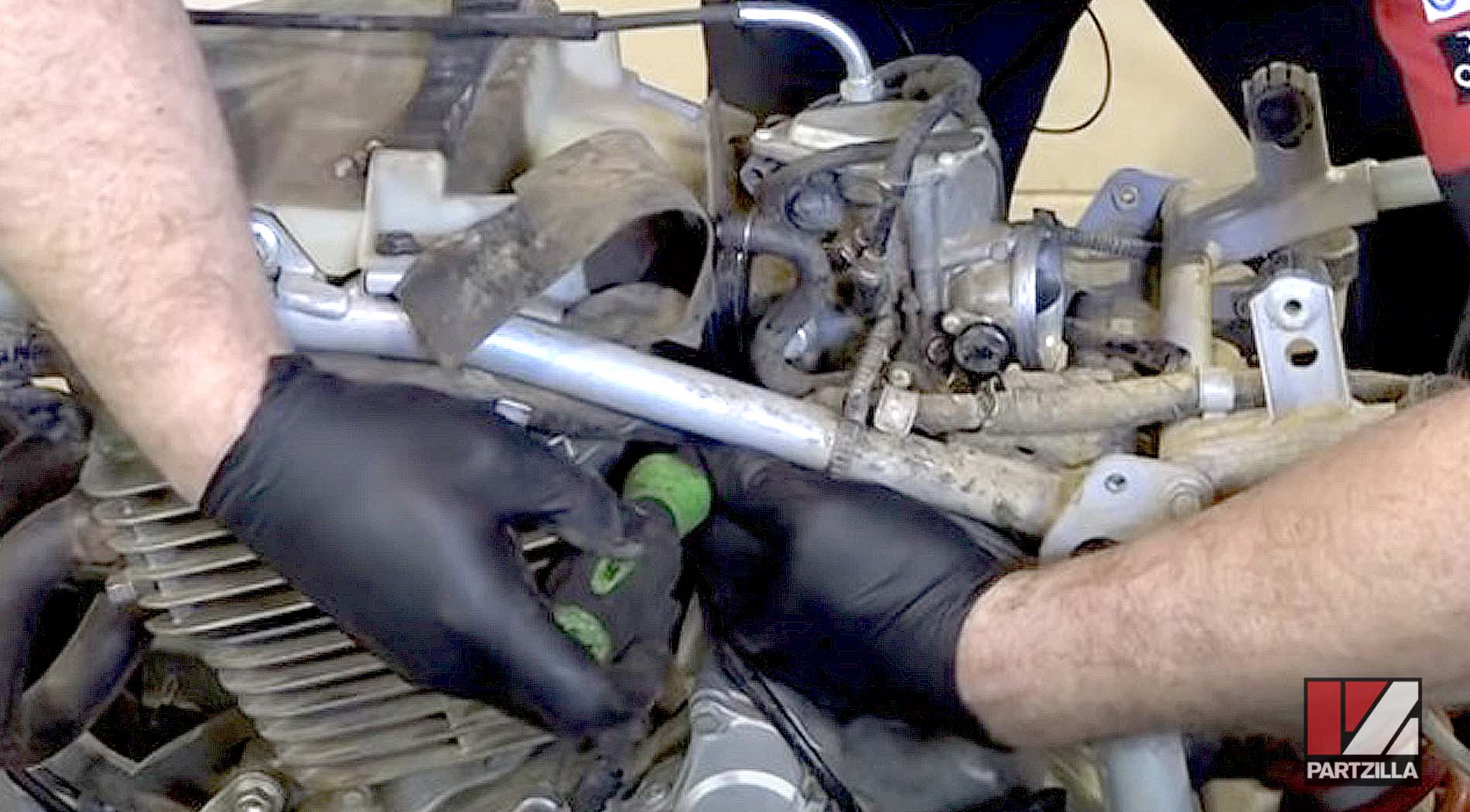 Honda ATV carb clean and rebuild