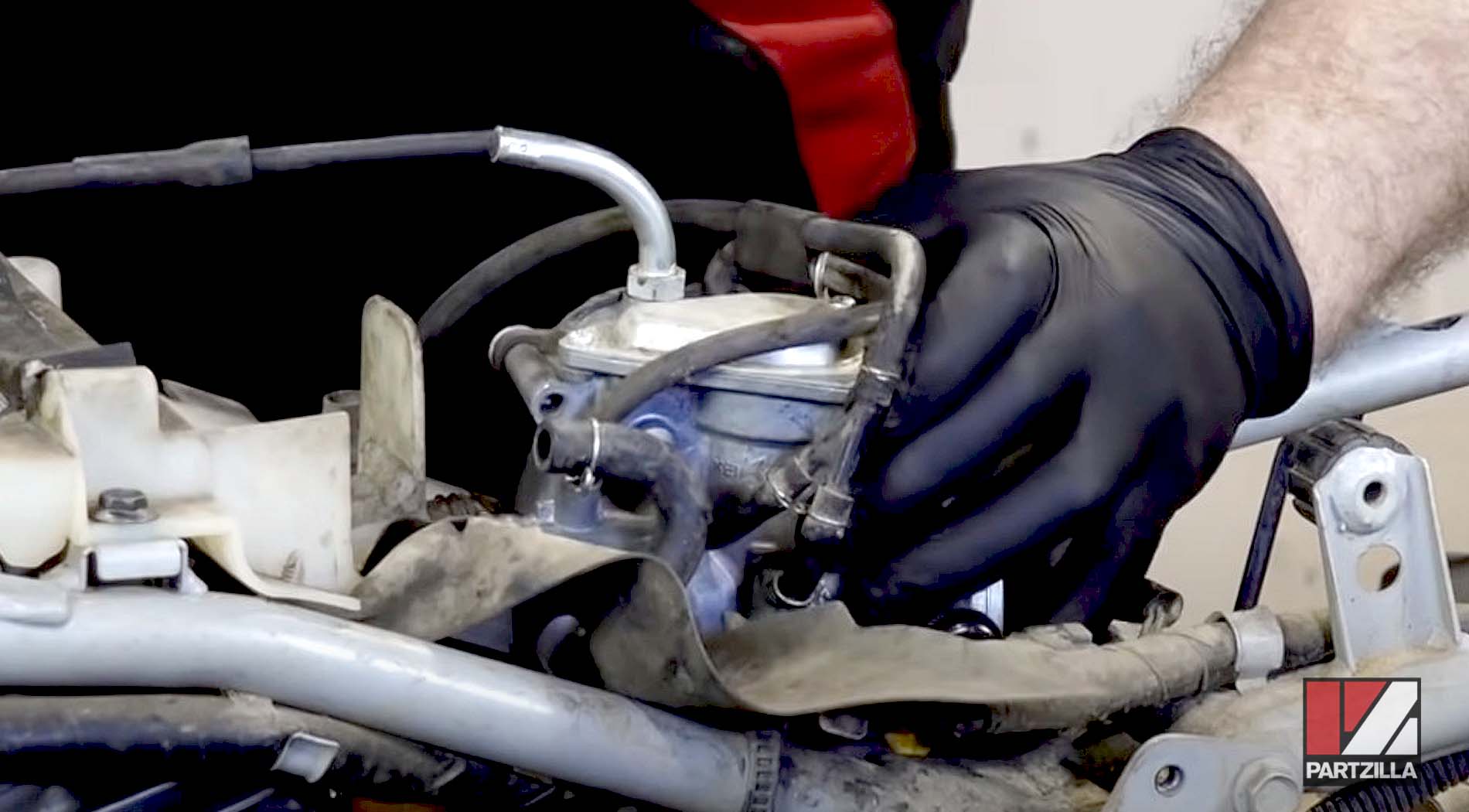 Honda TRX 400 ATV carburetor rebuild reinstallation