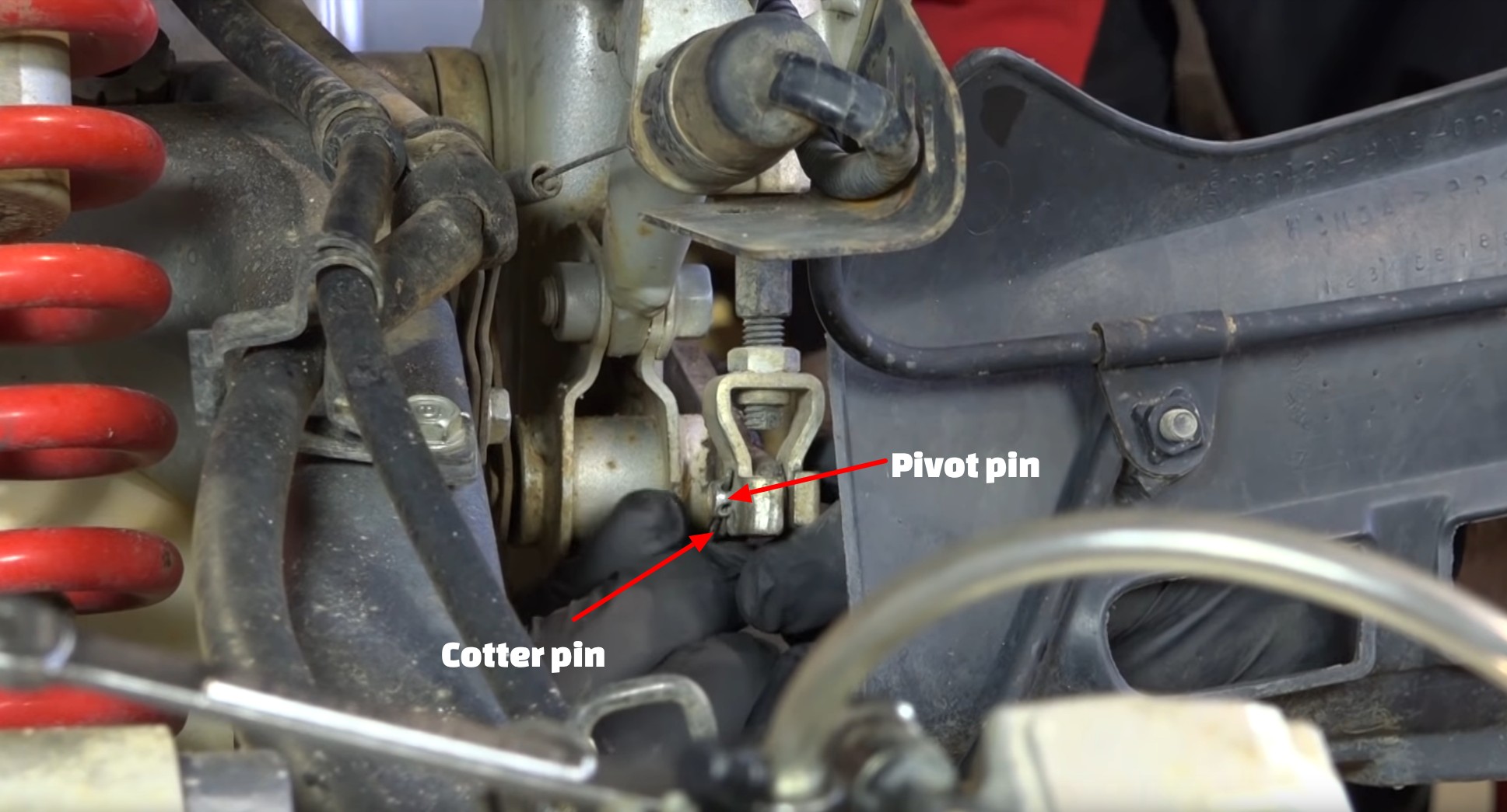 Honda TRX 400 rear brake pedal
