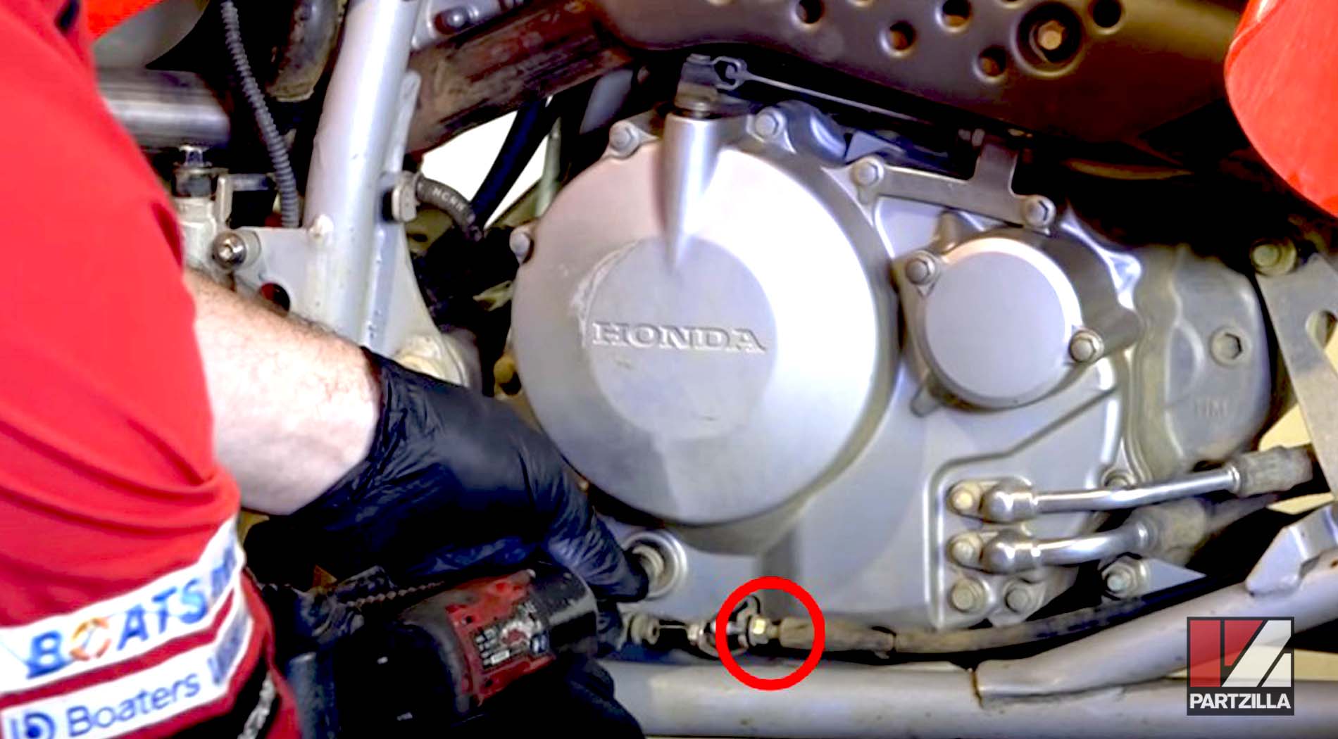 Honda TRX400EX clutch replacement