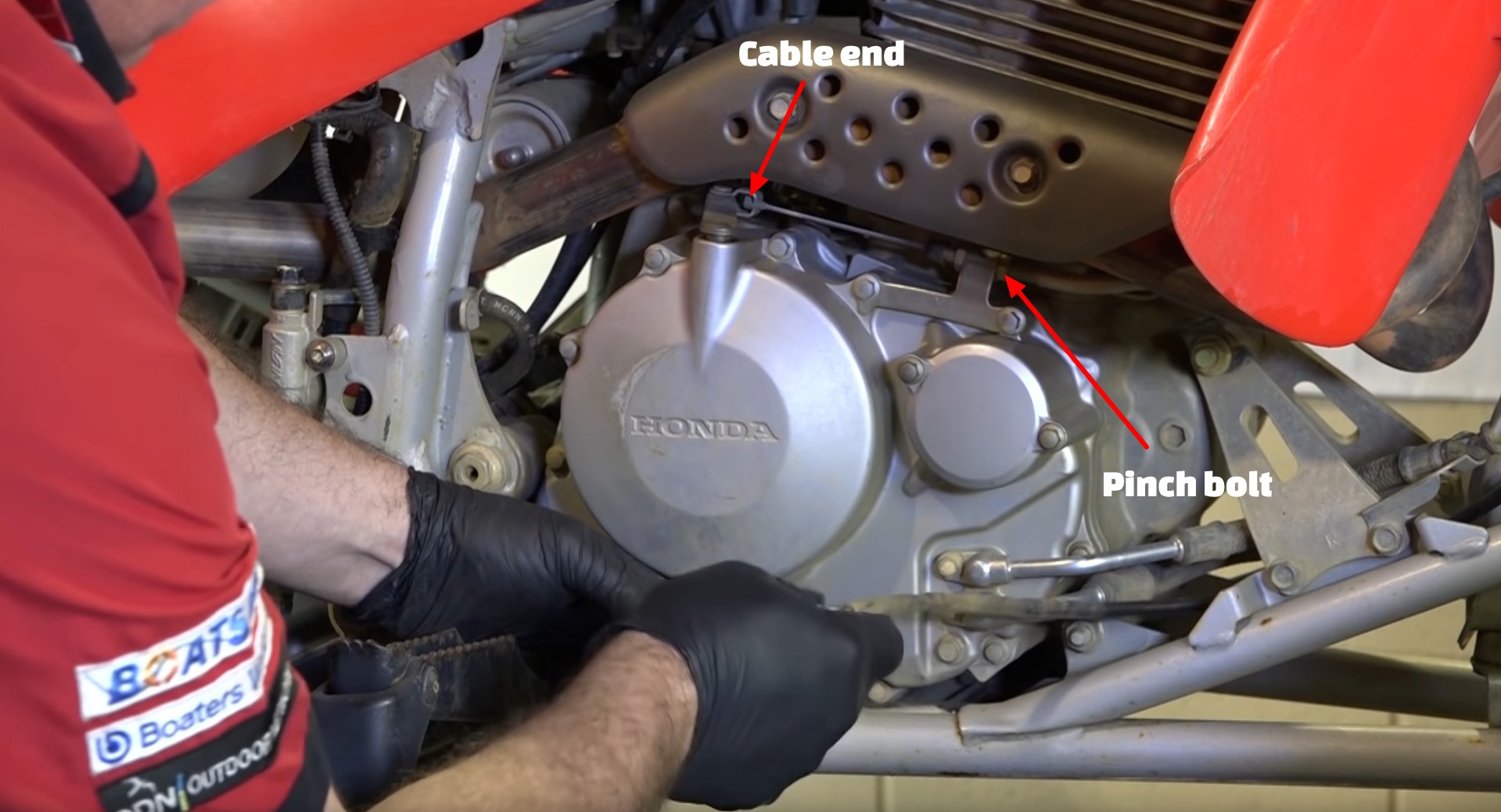 Honda TRX 400 EX clutch replacement