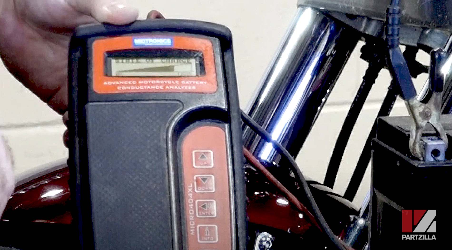 Honda VTX 1800 battery diagnostics