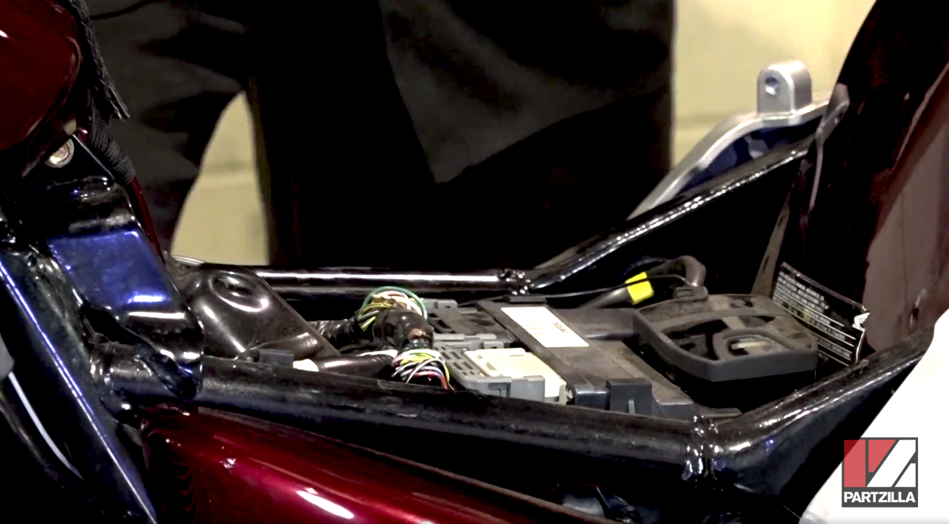 Honda VTX 1800 motorcycle battery diagnostics