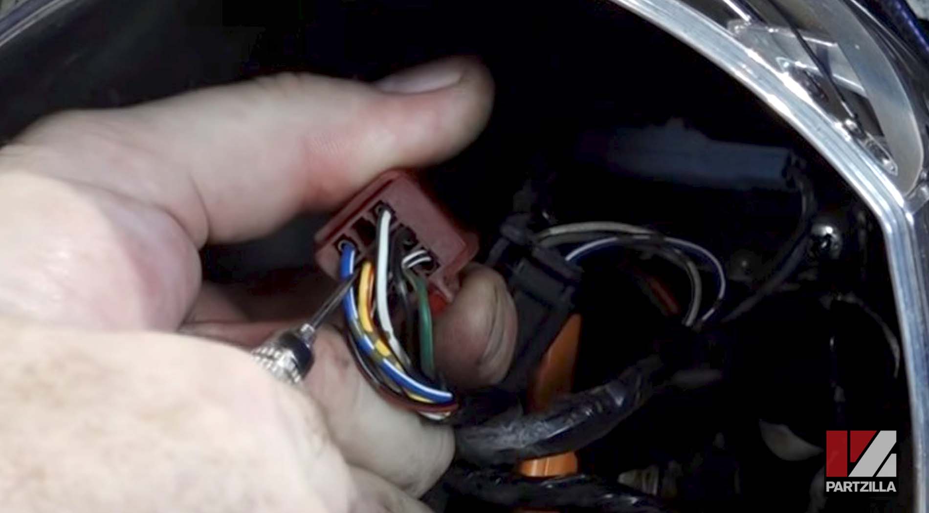 Honda VTX 1800 electrical testing