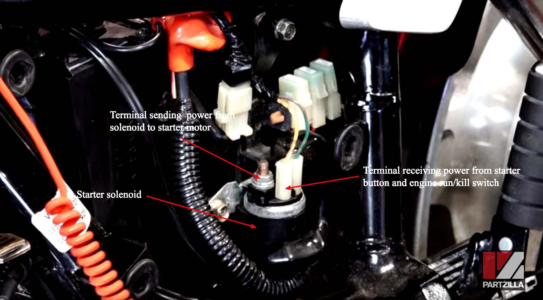 Honda VTX 1800 electrical system troubleshooting