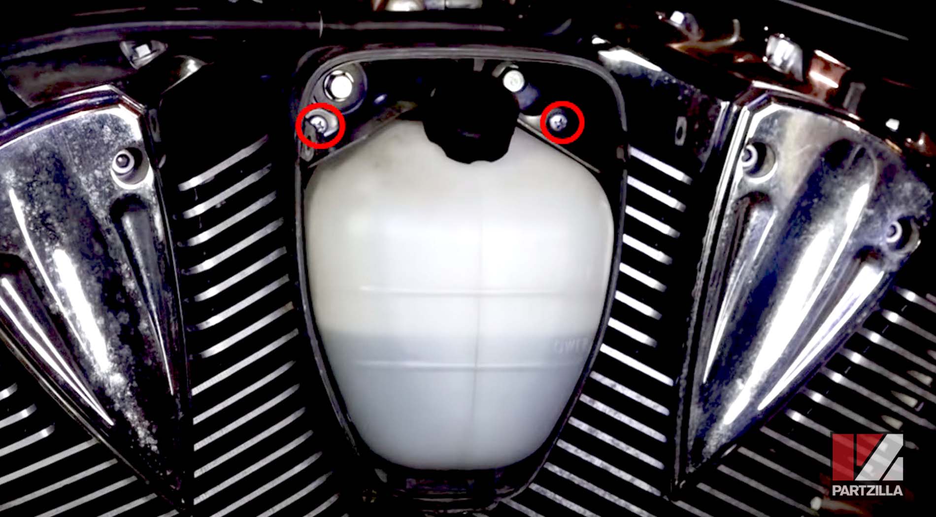 Honda motorcycle coolant change VTX 1800