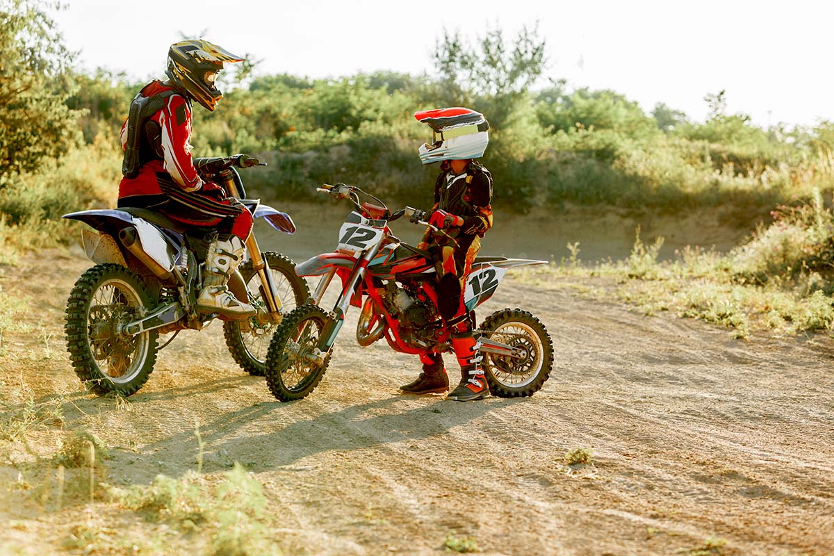 How to get kids excited about dirt bikes