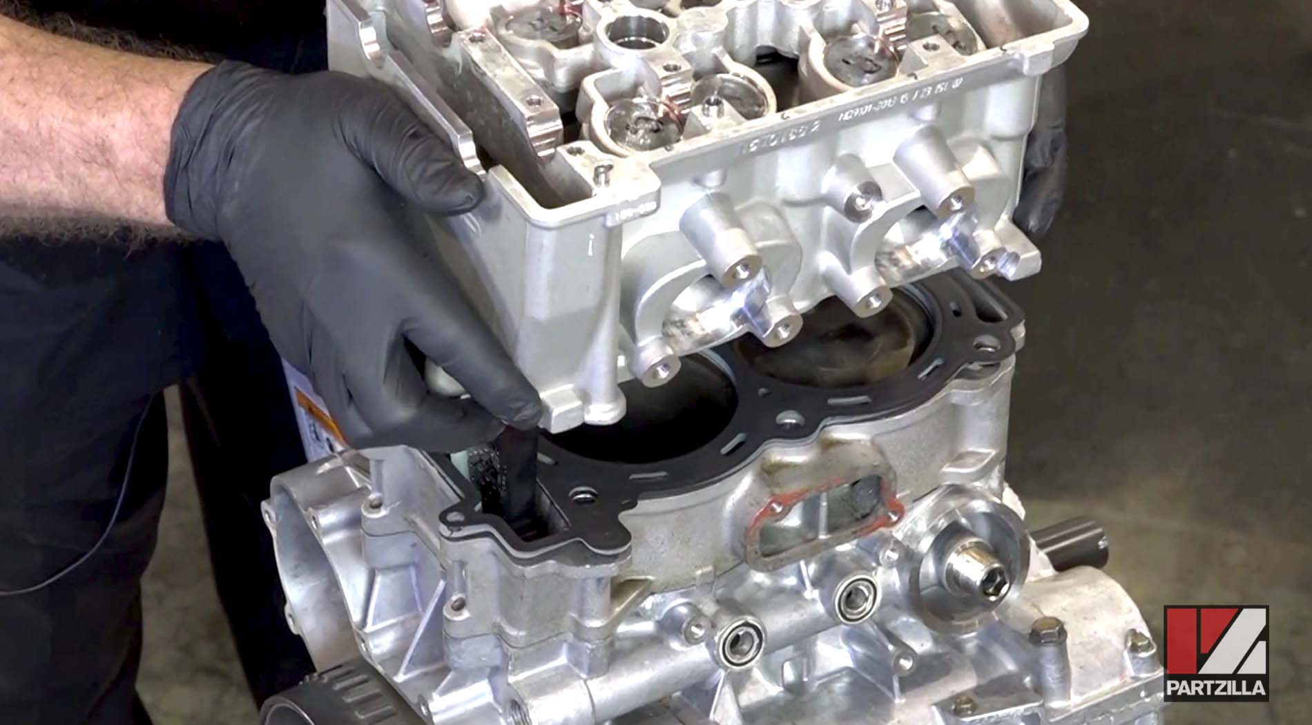 How to hold a head gasket
