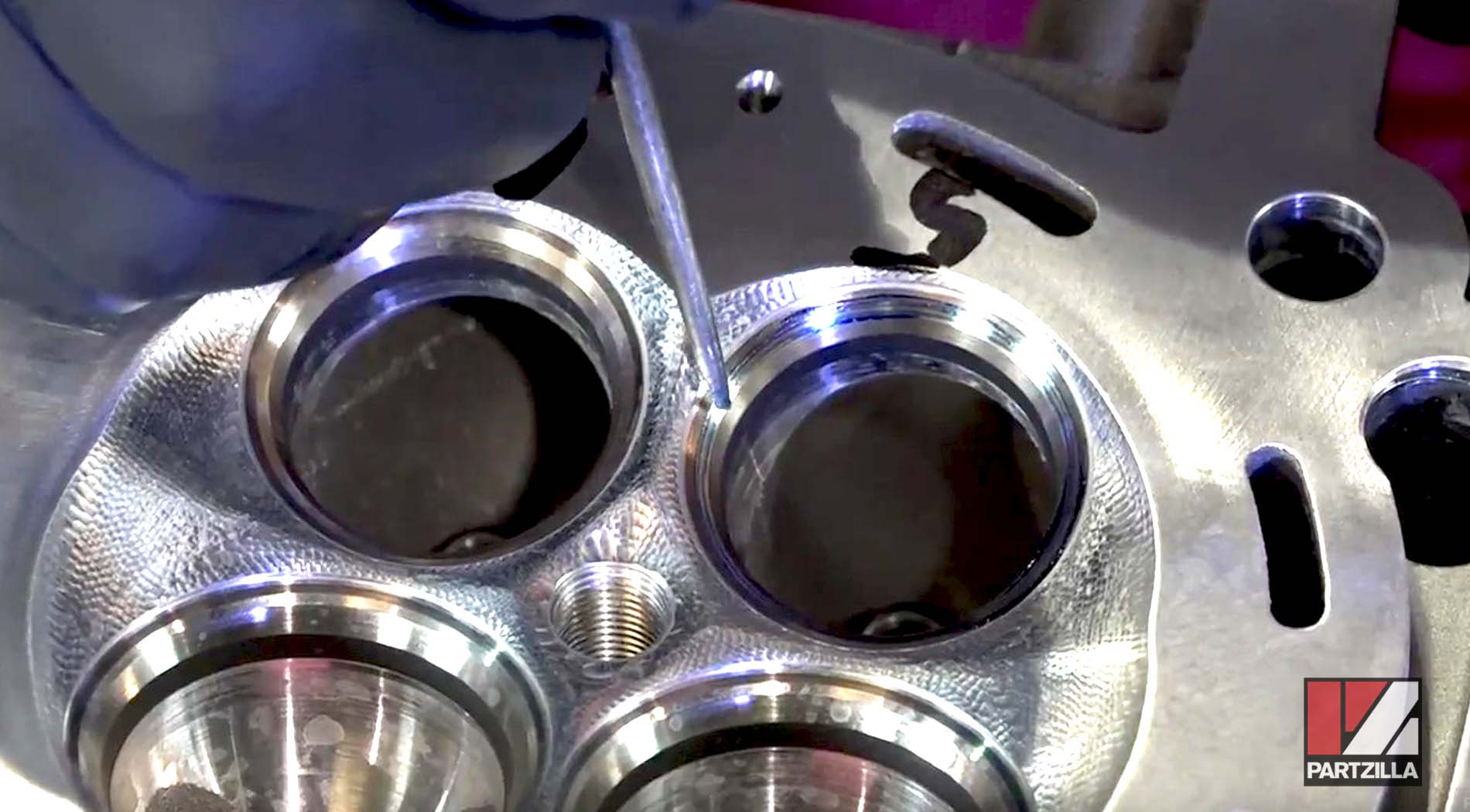 Polaris RZR UTV engine valve lapping