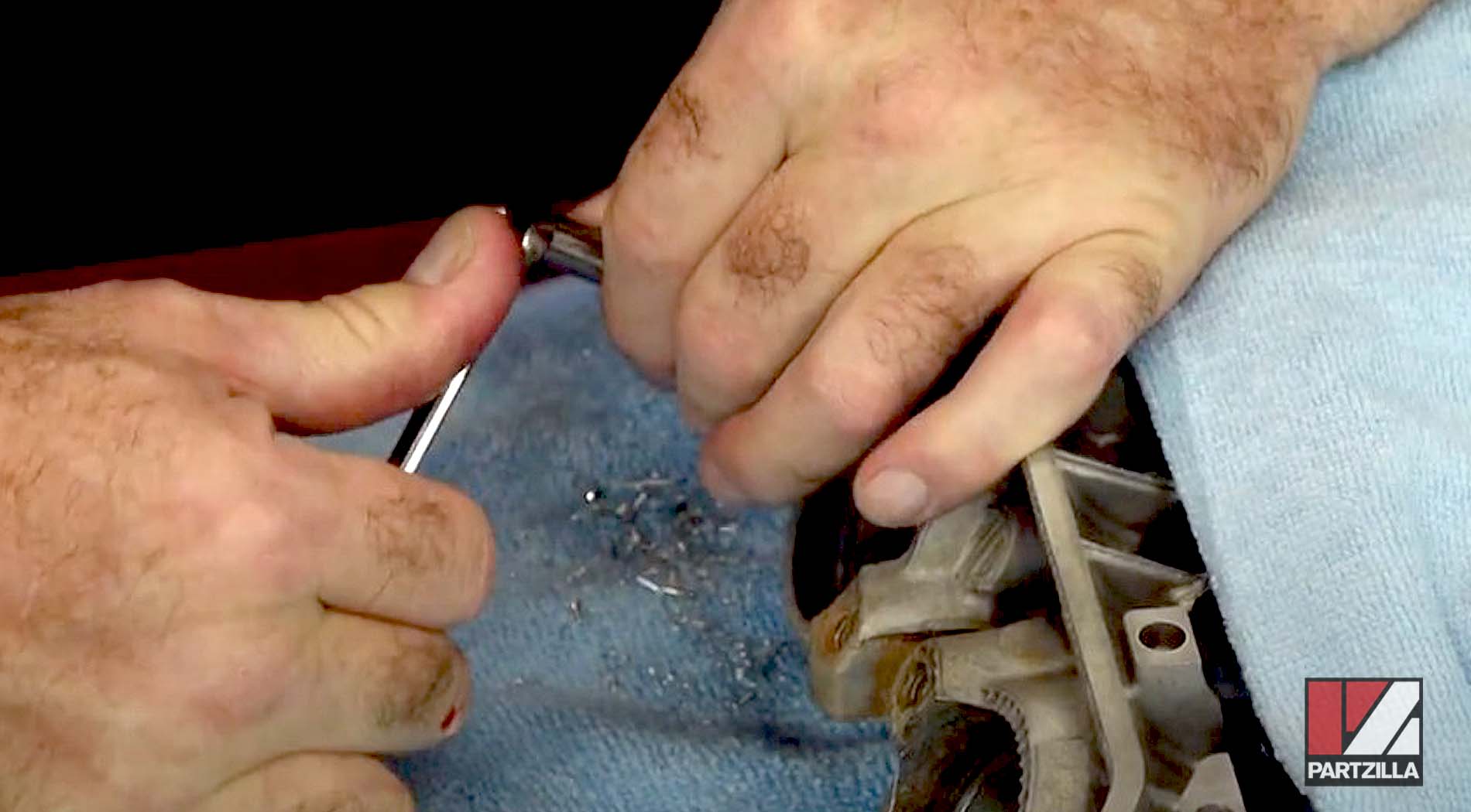 How to remove stuck bolts Time Sert thread repair