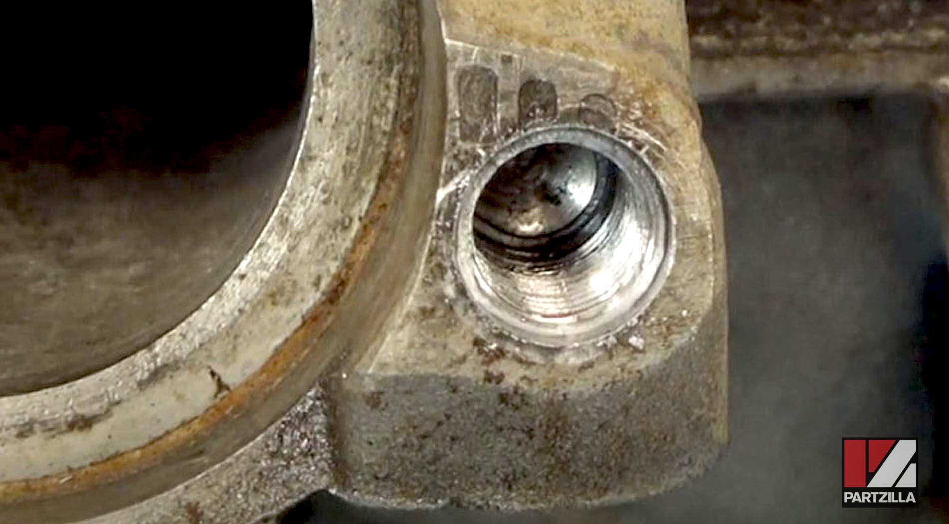 Broken exhaust stud bolts repair