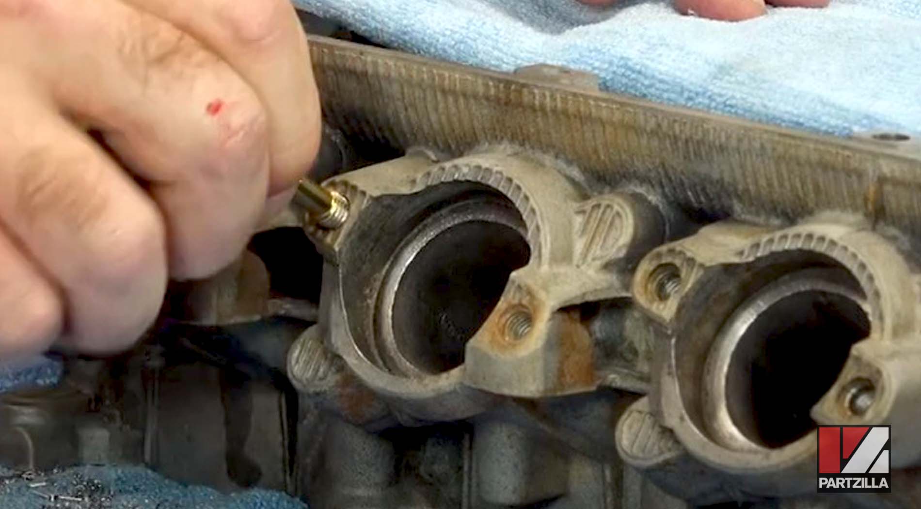 Broken exhaust bolts repair thread chaser kit