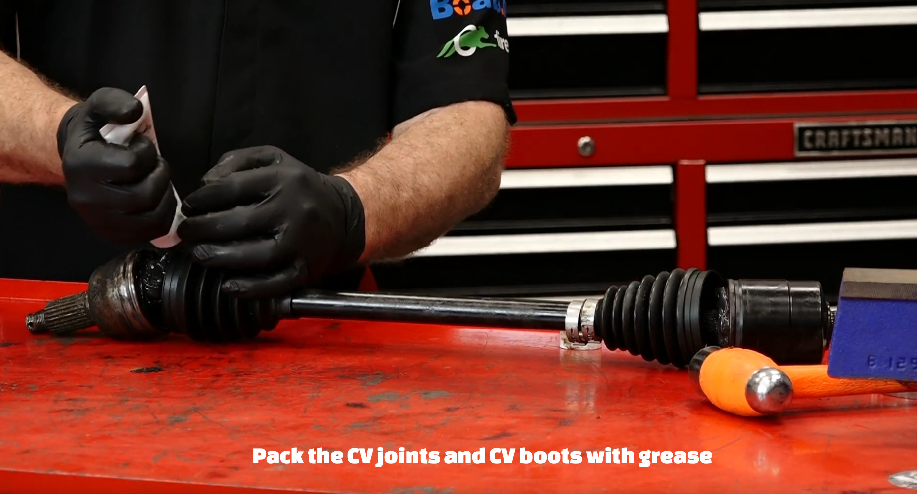 ATV-UTV CV axle boots replacement 