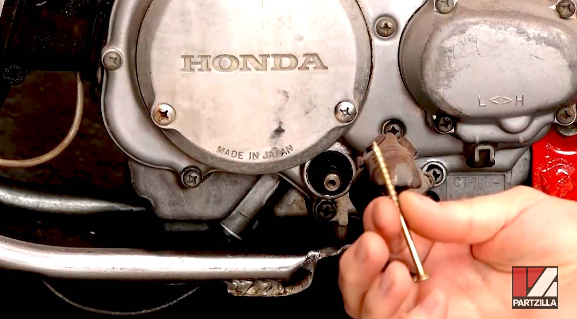 Honda CT90 shift shaft seal replacement