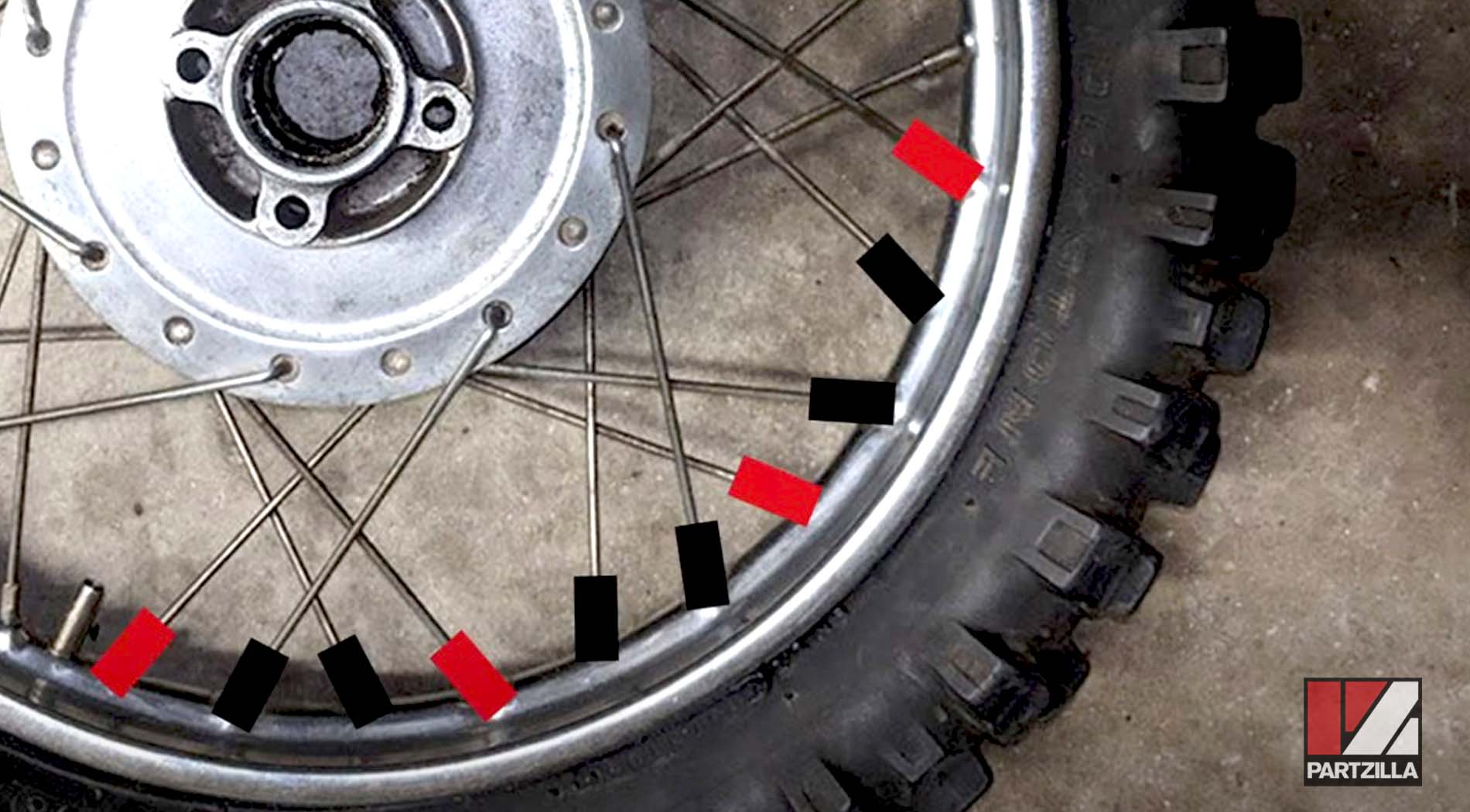How to true a dirt bike wheel spokes