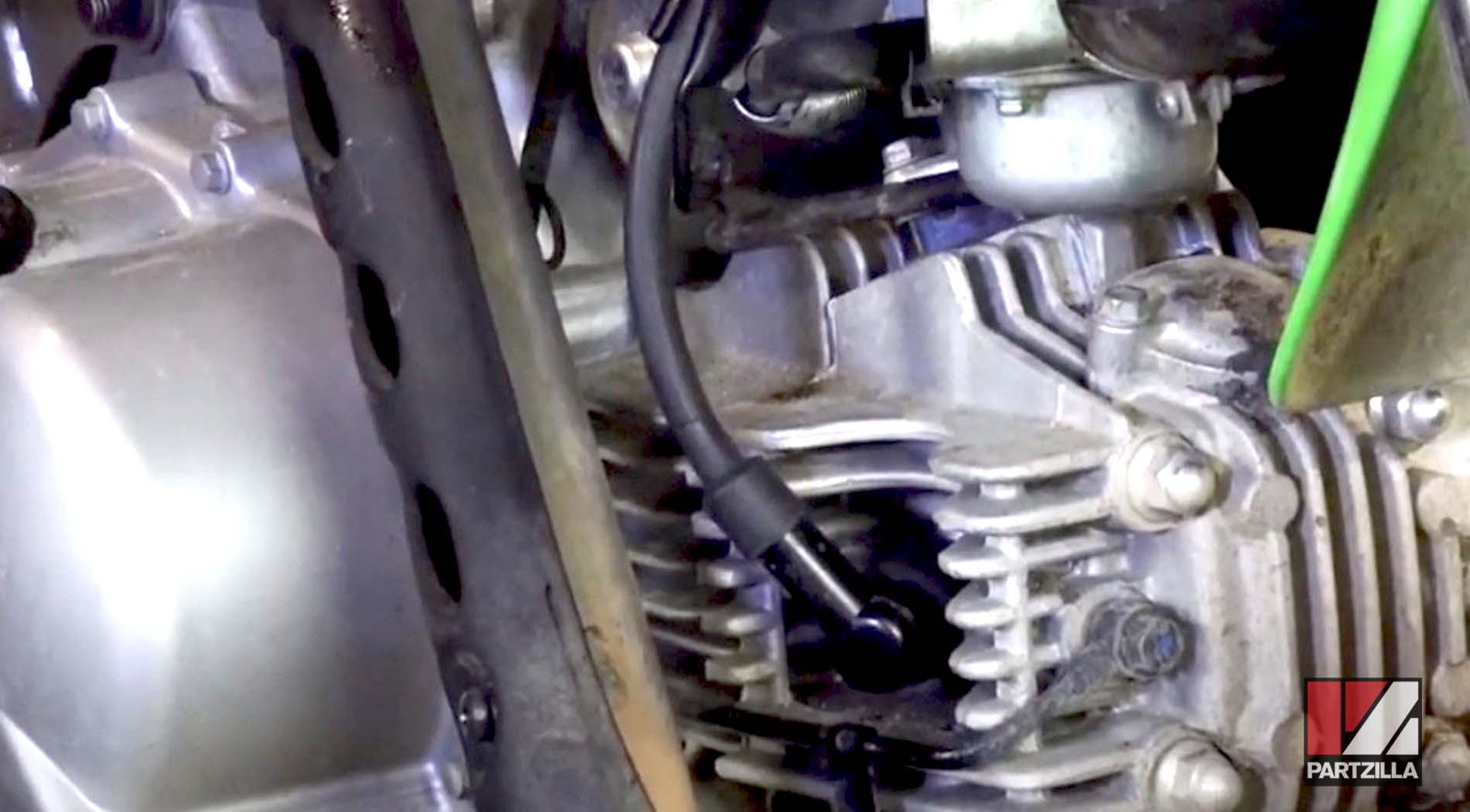 Kawasaki dirt bike spark plug replacement