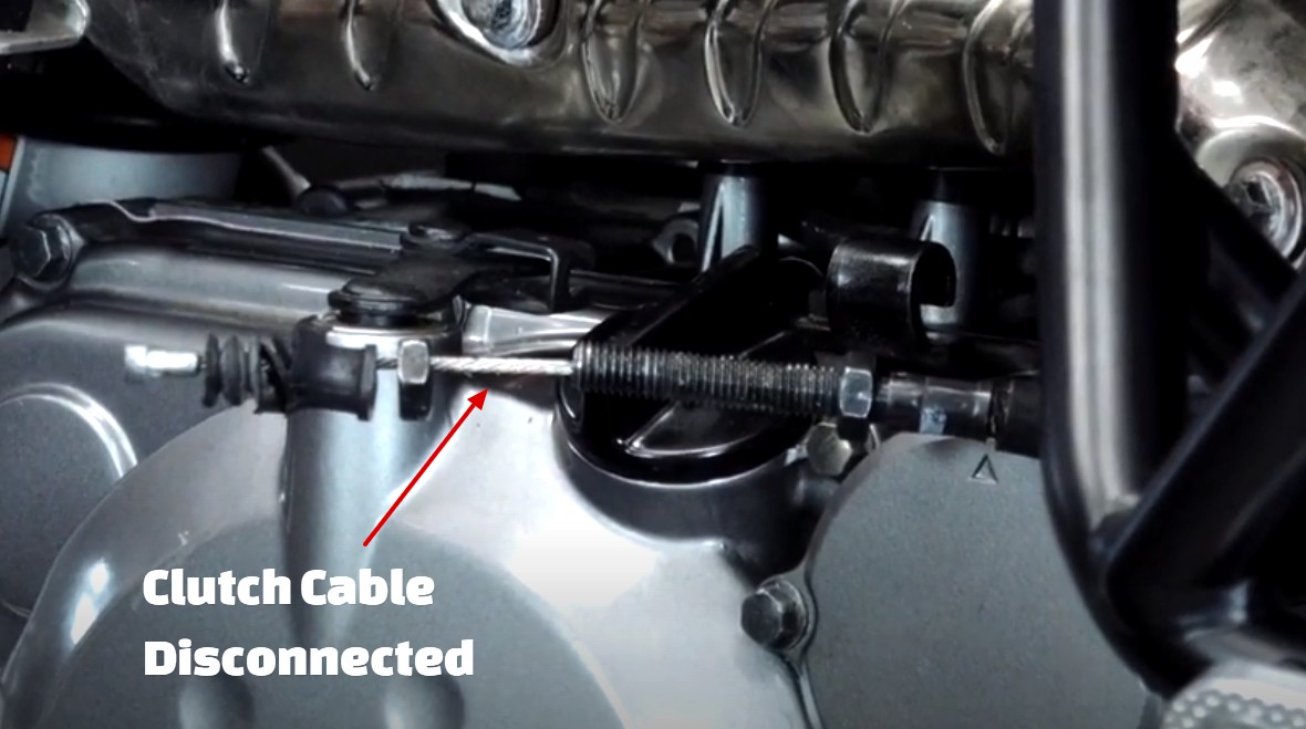 Kawasaki KLR clutch cable change