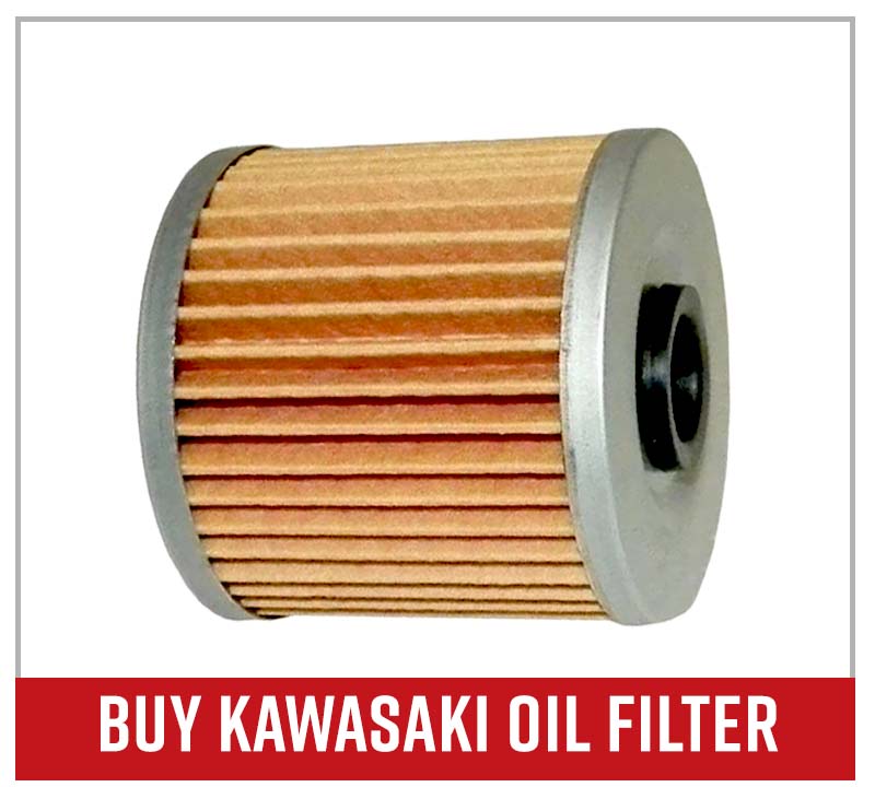 Kawasaki KLR650 oil filter