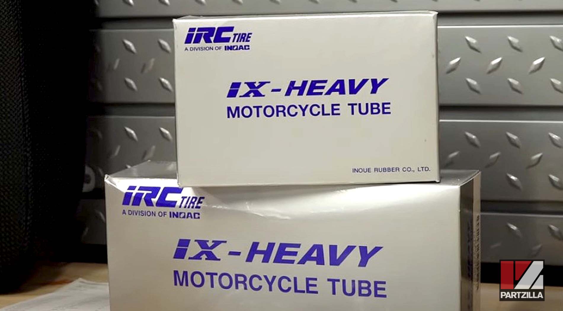 Kawasaki KLX 110 pit bike conversion IRC tire tubes