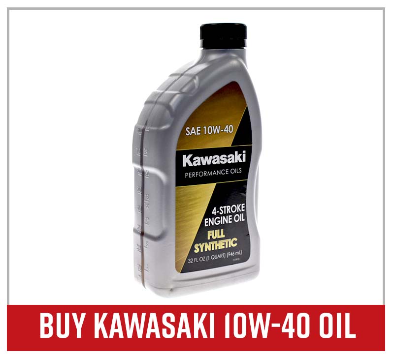 Buy Kawasaki 10W-40 motorcycle oil