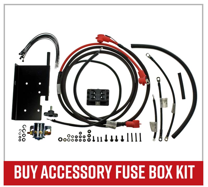 Kawasaki Mule Pro FXT accessory fuse box kit