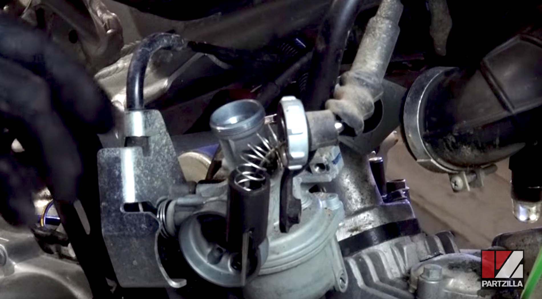 Kawasaki KLX110 carburetor rebuild