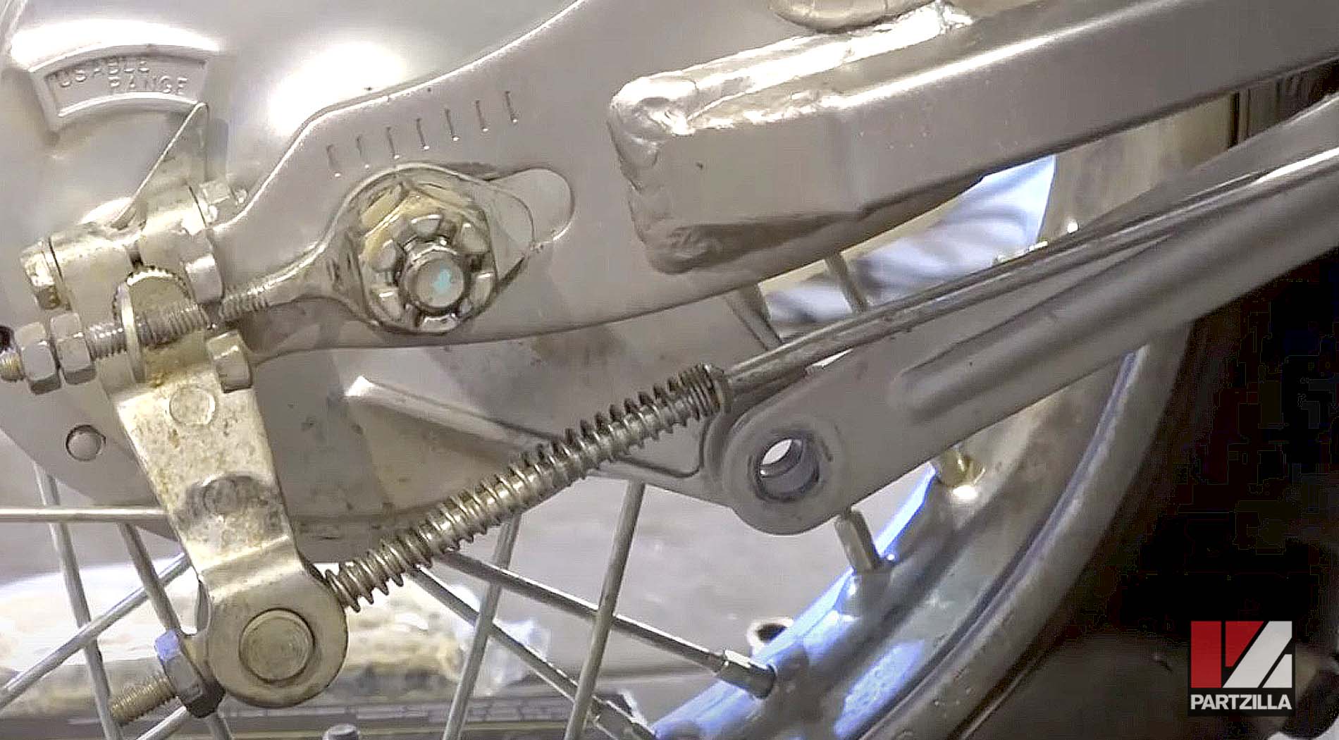 2015 Kawasaki KLX 110 chain and sprockets removal