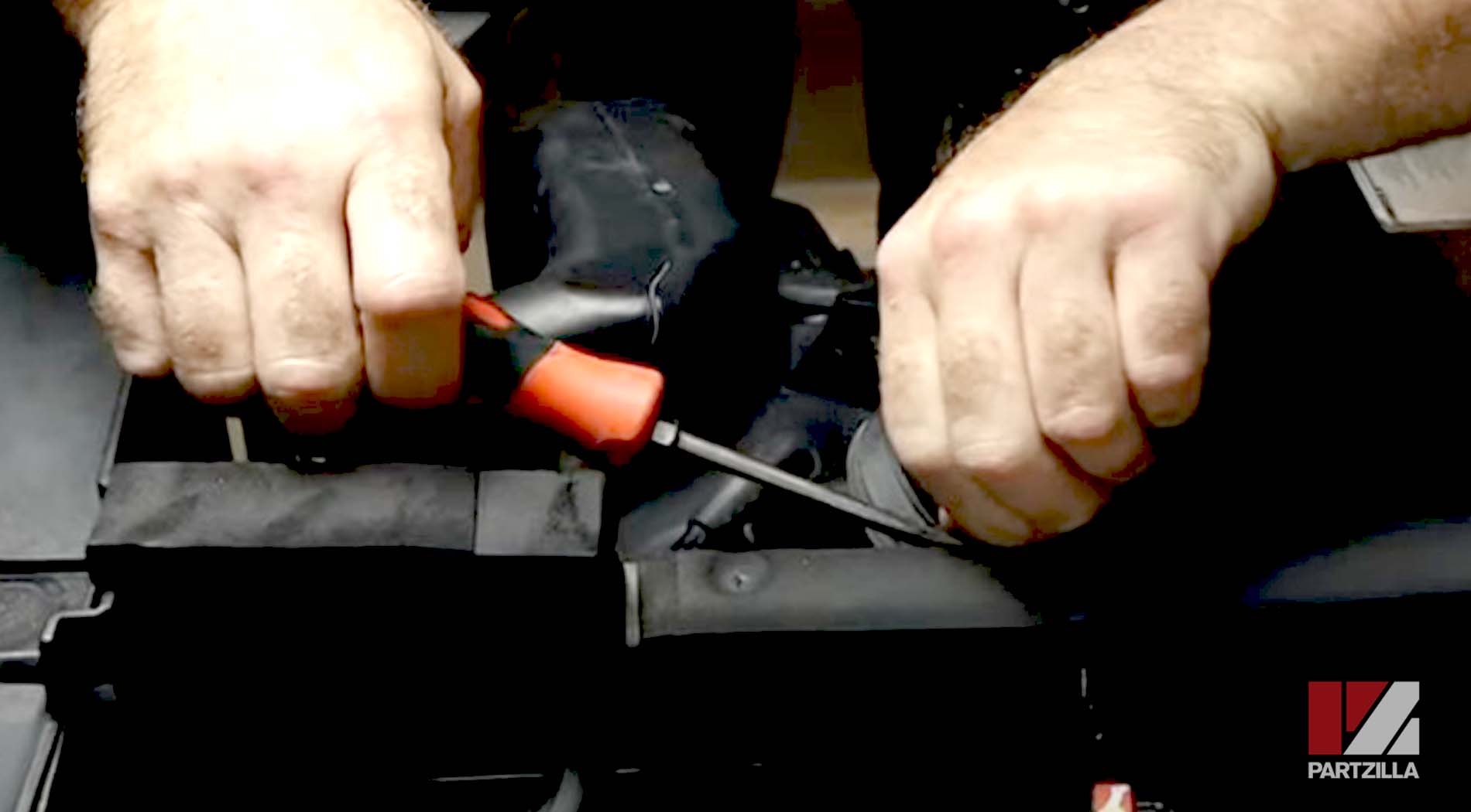How to replace 2015 Kawasaki PRO-FXT UTV starter motor