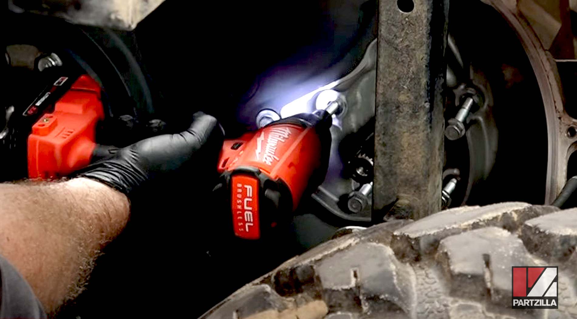 How to replace 2015 Kawasaki PRO-FXT starter motor