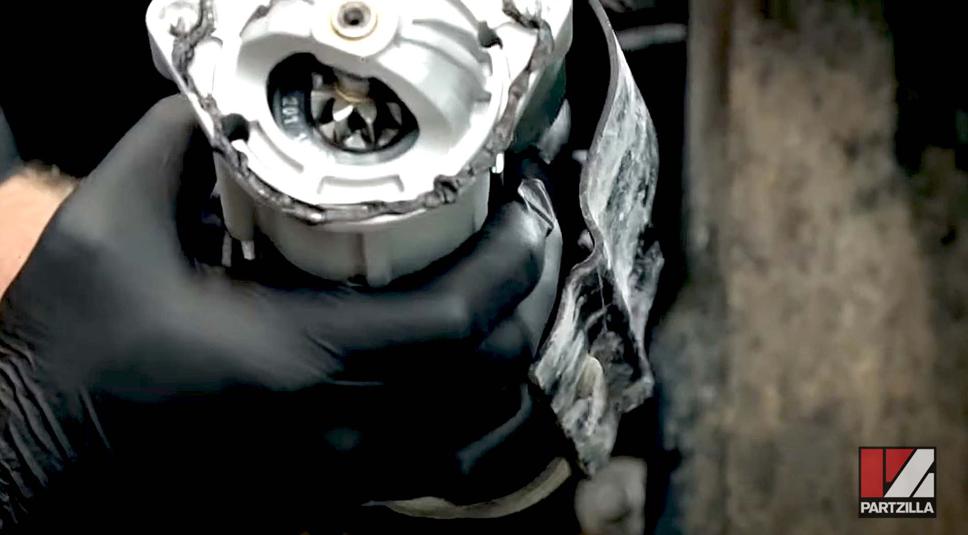 How to replace Kawasaki UTV starter motor