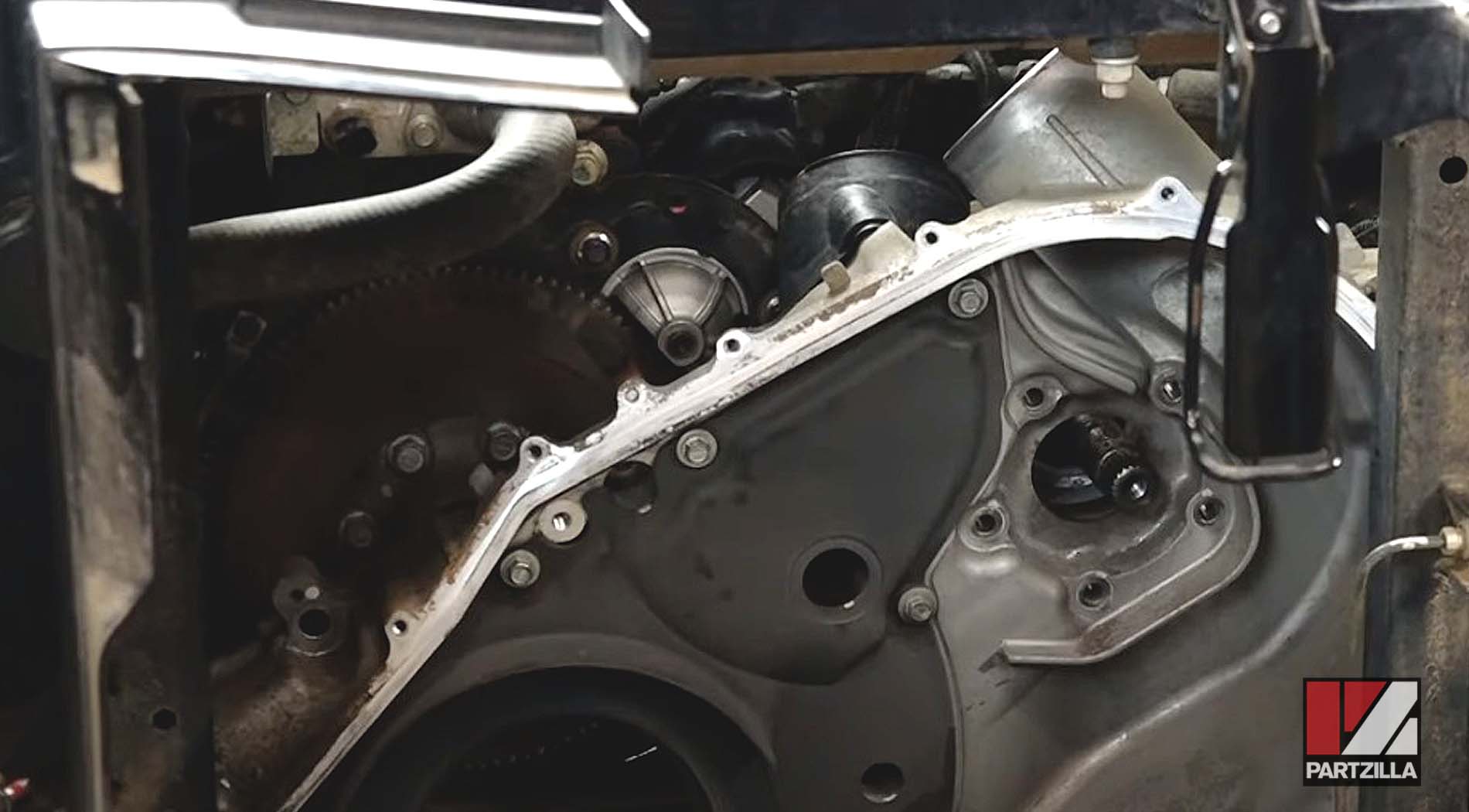 2015 Kawasaki Mule PRO-FXT SxS starter motor replacement