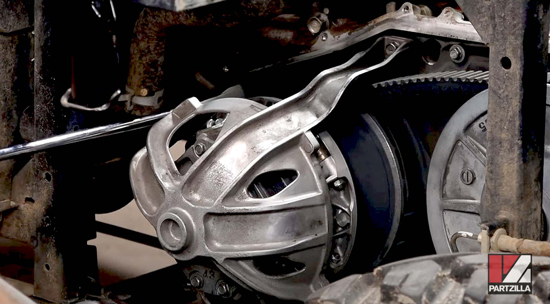 Kawasaki side-by-side starter motor replacement