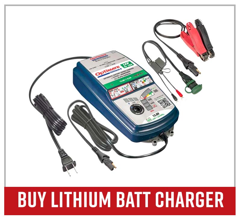 Buy lithium motorcycle battery charger